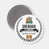 Grenada Magnet (Vorderseite/Rückseite)