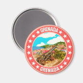 Grenada Magnet (Vorderseite/Rückseite)