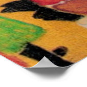 Grenada Market Scene Poster (Ecke)