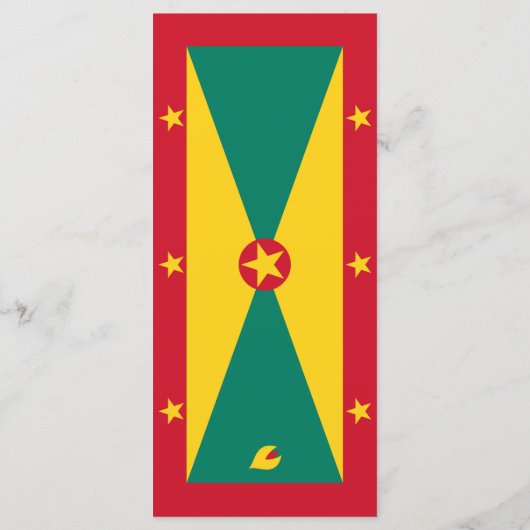 Grenada Menükarte (Rückseite)