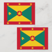 Grenada Mitteilungskarte (Vorne/Hinten)