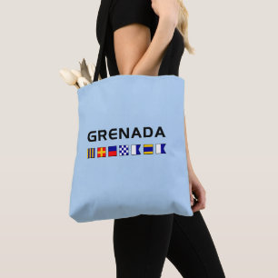 Grenada Nautical Maritime Sailing Flags Tasche