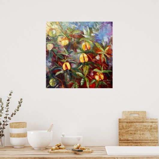 Grenada Nutmeg Poster (Küche)