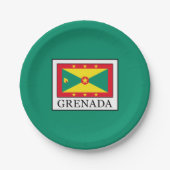 Grenada Pappteller (Vorderseite)