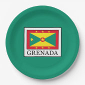 Grenada Pappteller (Vorderseite)