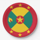 Grenada Pappteller (Vorderseite)