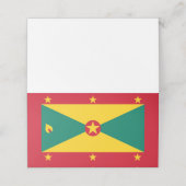 Grenada Platzkarte (Außenseite Aufgefaltet)