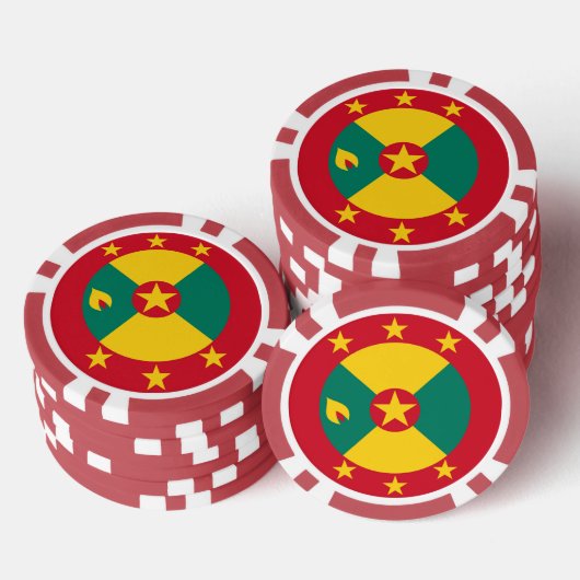 Grenada Pokerchips (Stapel)
