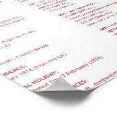 Grenada Poster (Ecke)