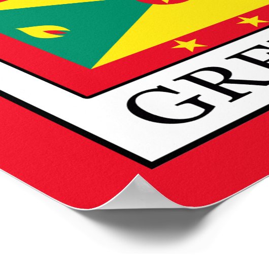 Grenada Poster (Ecke)
