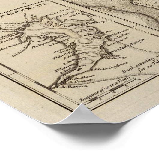 Grenada Poster (Ecke)