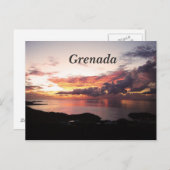 Grenada Postkarte (Vorne/Hinten)
