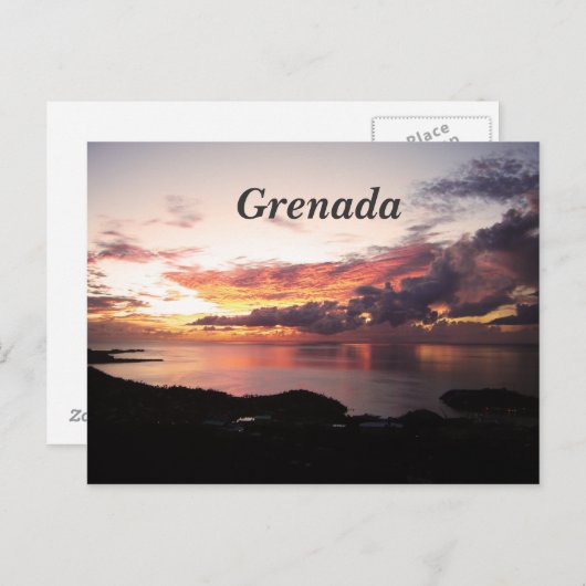 Grenada Postkarte (Vorne/Hinten)