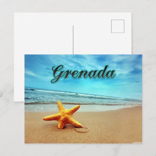 Grenada Postkarte (Vorne/Hinten)