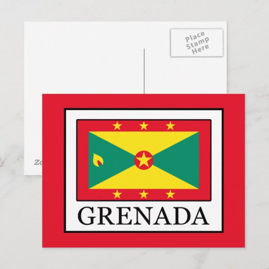 Grenada Postkarte (Vorne/Hinten)