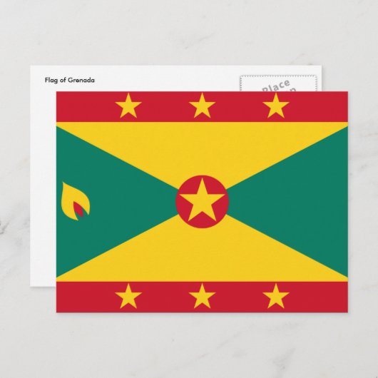 Grenada Postkarte (Vorne/Hinten)