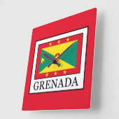 Grenada Quadratische Wanduhr (Winkel)