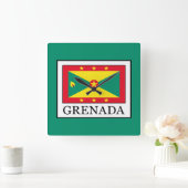Grenada Quadratische Wanduhr (Zuhause)