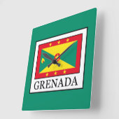 Grenada Quadratische Wanduhr (Winkel)