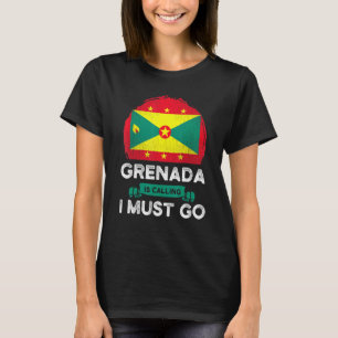 Grenada ruft mich an, Grenadierisches Erbe zu erob T-Shirt