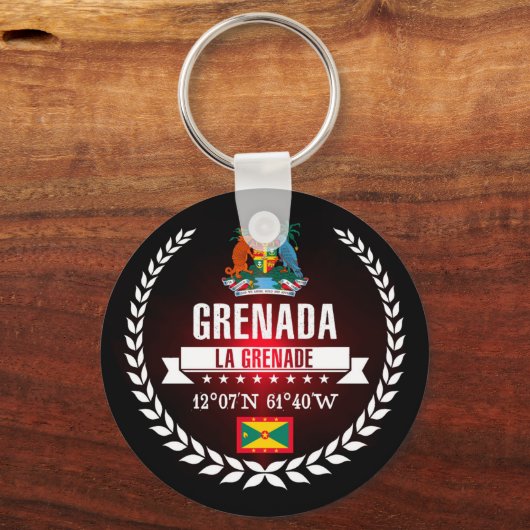 Grenada Schlüsselanhänger (Vorderseite)