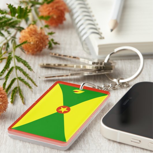 Grenada Schlüsselanhänger (Vorderseite rechts)