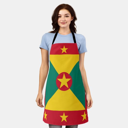 Grenada Schürze (Getragen)