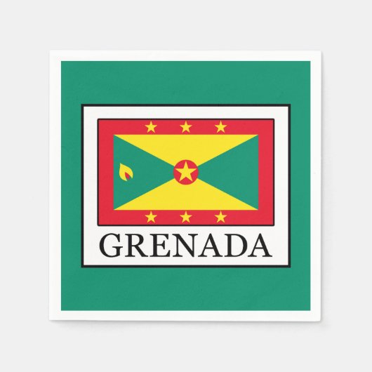 Grenada Serviette (Vorderseite)