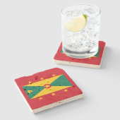 Grenada Stone Untersetzer (Seitenansicht)