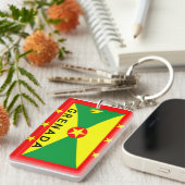 Grenada-Symbol Schlüsselanhänger (Vorderseite rechts)