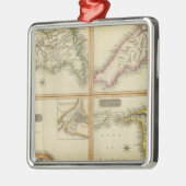 Grenada, Tobago, Trinidad, Curaçao Ornament Aus Metall (Links)