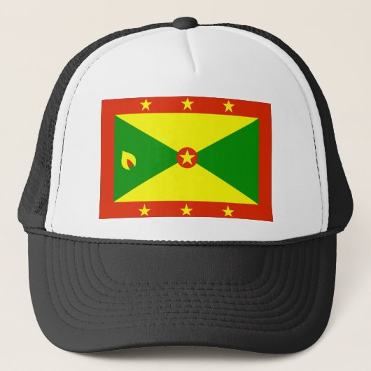 Grenada Truckerkappe (Vorderseite)