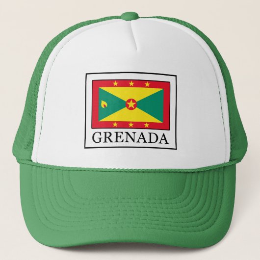Grenada Truckerkappe (Vorderseite)