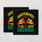 Grenada Unabhängigkeitstag (Vorne/Hinten)