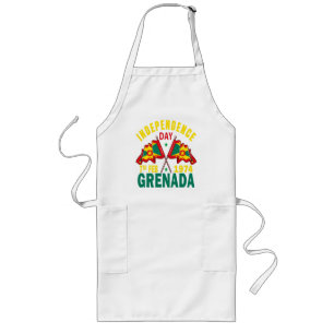 Grenada Unabhängigkeitstag Lange Schürze