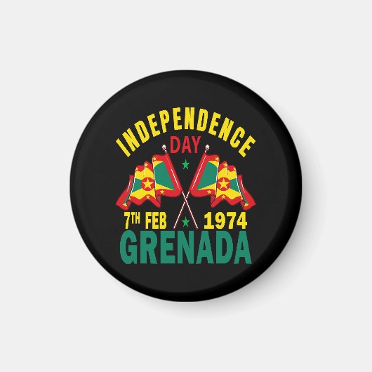 Grenada Unabhängigkeitstag Magnet (Vorne)