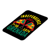 Grenada Unabhängigkeitstag Magnet (Linke Seite)