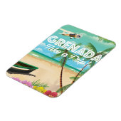 Grenada Vintag Vacation Travel Poster Magnet (Linke Seite)