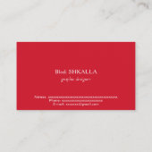 Grenada Visitenkarte (Rückseite)