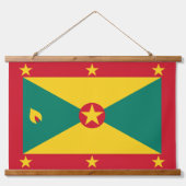 Grenada Wandteppich Mit Holzrahmen (Vorderseite 2)