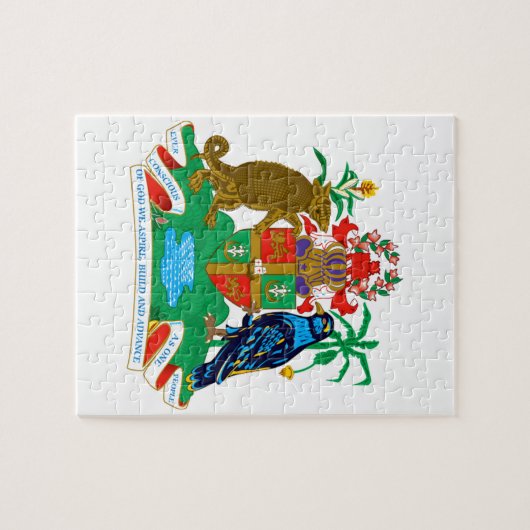 Grenada-Wappen Puzzle (Horizontal)