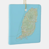 Grenada Weihnachten Keramikornament (Rechts)