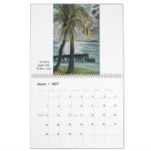 Grenada-Zeichnungskalender Kalender (Mär 2027)