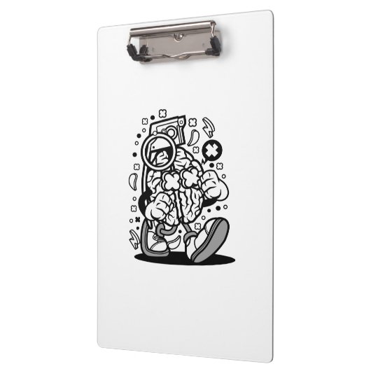 Grenade Brain Klemmbrett (Links)