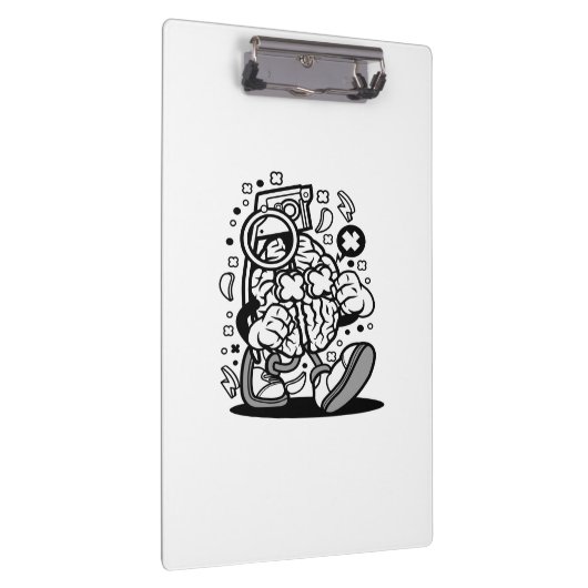 Grenade Brain Klemmbrett (Rechts)