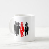 Grenade Head Funny Mug Kaffeetasse (Vorderseite Links)
