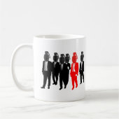 Grenade Head Funny Mug Kaffeetasse (Links)