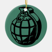 GRENADE KERAMIK ORNAMENT (Vorne)