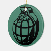 GRENADE KERAMIK ORNAMENT (Links)