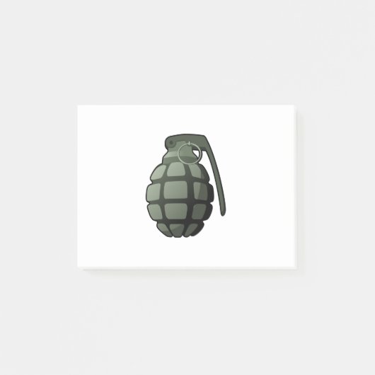 Grenade Post-it Klebezettel (Vorderseite)